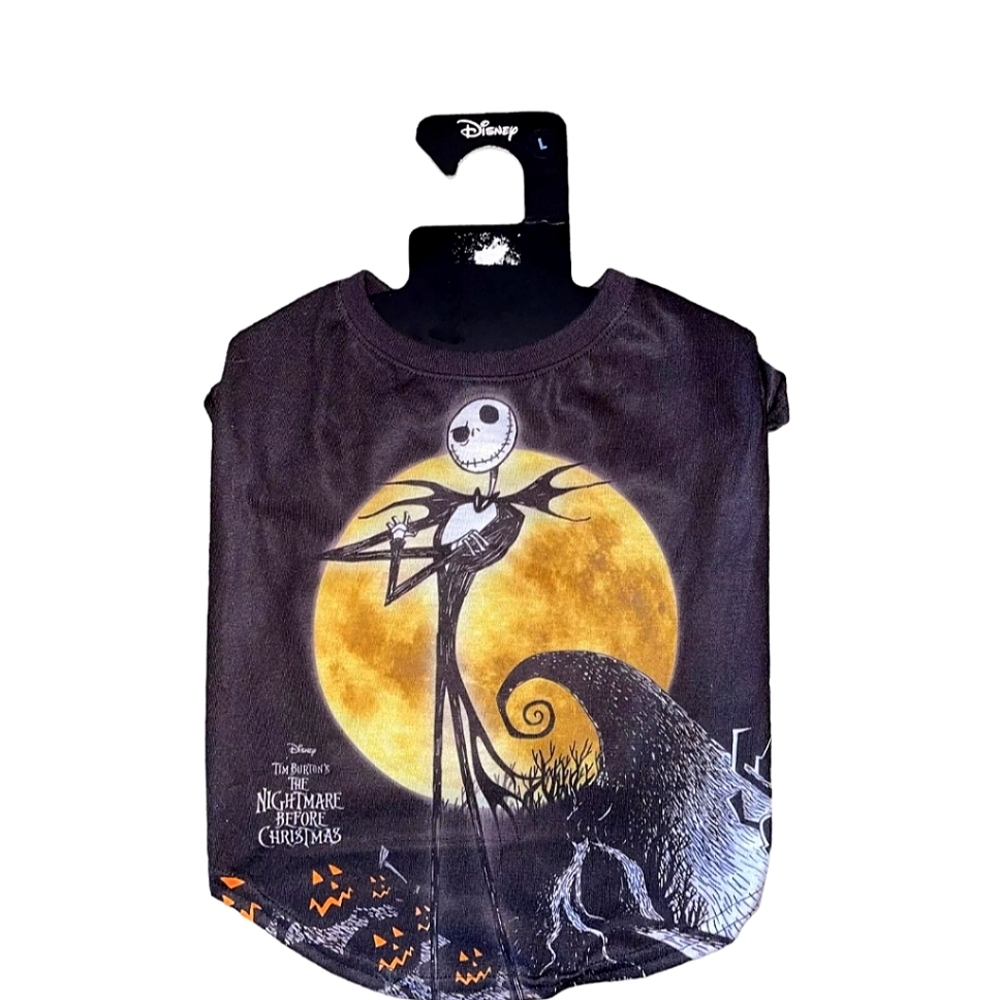 Disney The Nightmare Before Christmas Dog Shirt NWT-Size S&XS